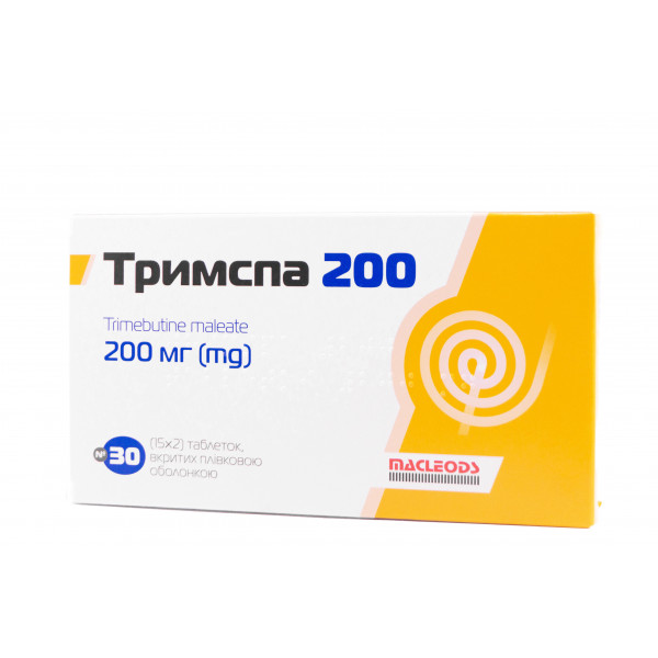 Тримспа таблетки по 200 мг, 30 шт.