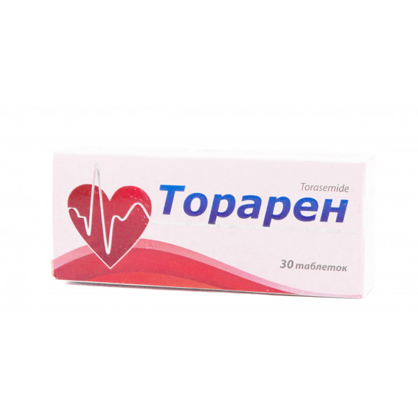 Торарен таблетки по 10 мг, 30 шт.